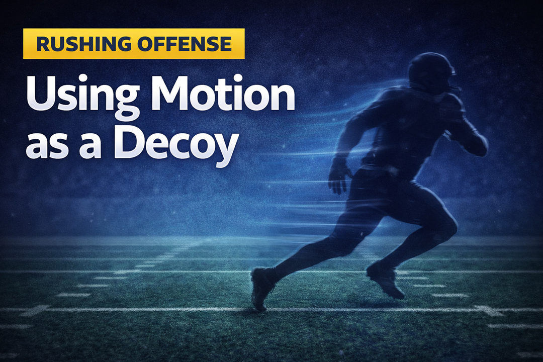 Rushing Offense: Using Motion as a Decoy