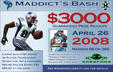 $3000 Maddict's Bash - April 26, 2008