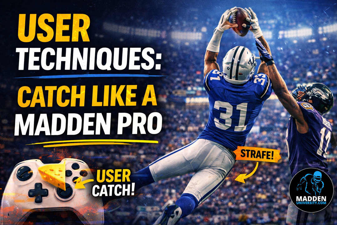 User Techniques: Catch Like a Madden Pro