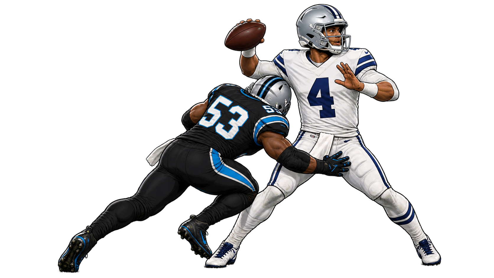Can't get passes off without getting hit?